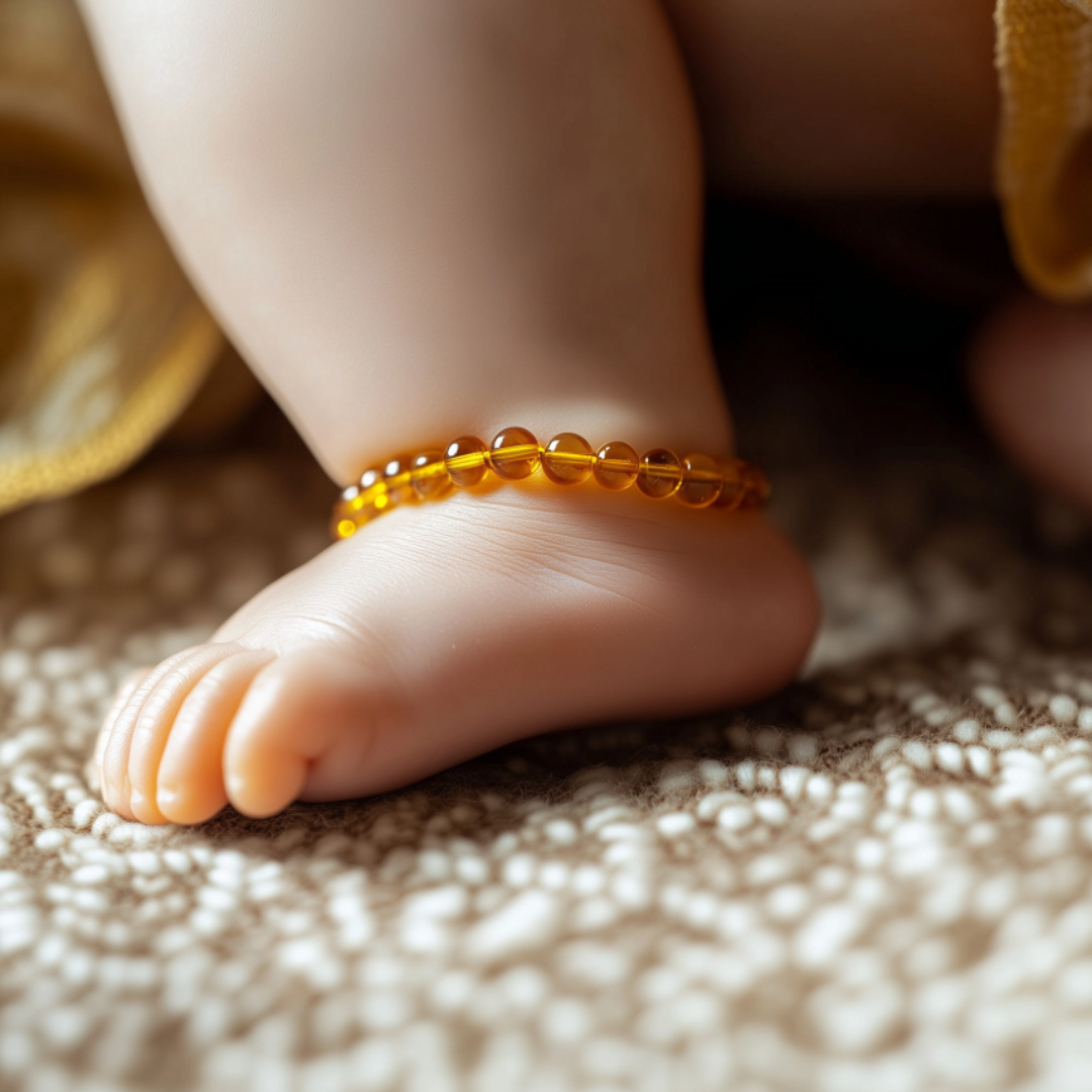 amber teething bracelet